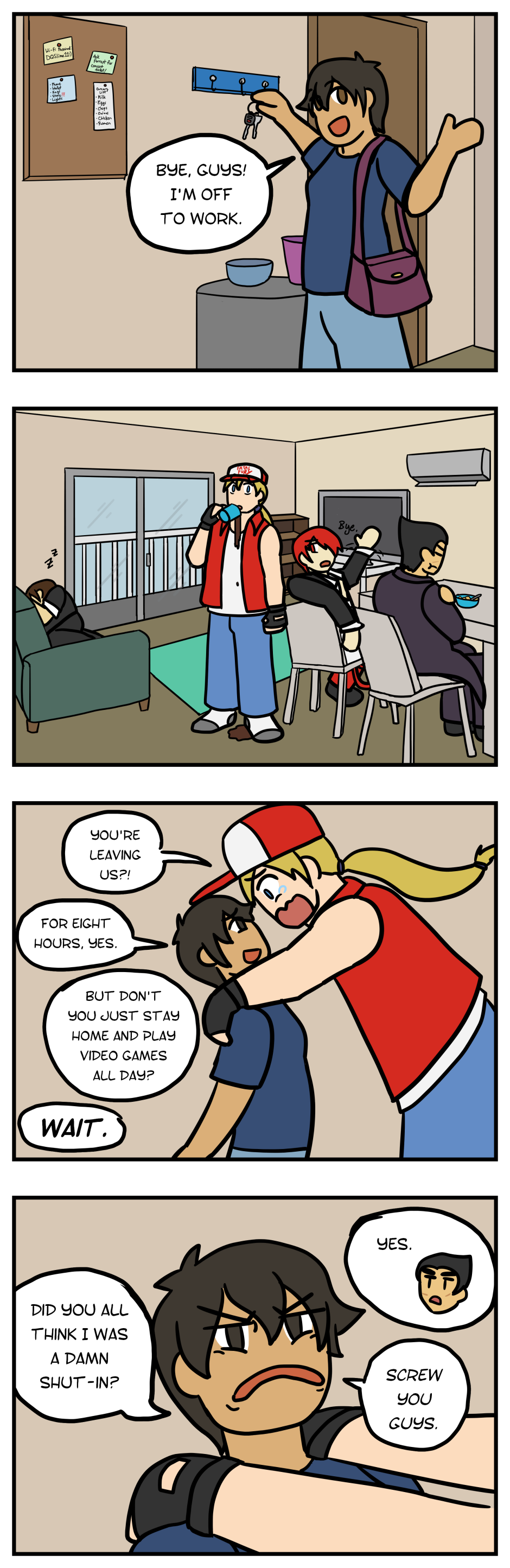 Living With My Fighting Game Mains Page 6