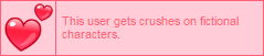 This user gets crushes on fictional characters